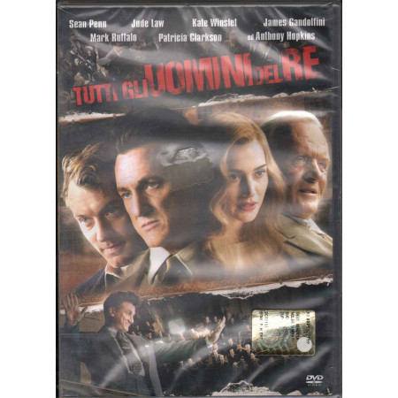 Tutti Gli Uomini Del Re DVD Anthony Hopkins / Sean Penn Sigillato 8013123020253