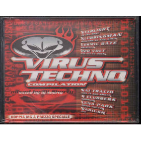 DJ Shorty 2x MC7 Virus Techno Compilation Nuova Sigillata 8019991301081 DJ Shorty 2x MC7 Virus Techno Compilation Nuova Sigillata 8019991301081
