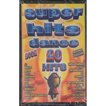 AA.VV MC7 Super Hits Dance 20 Hits 2002 Nuova Sigillata 8023752001448