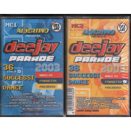 AA.VV 2x MC7 Deejay Parade 2003 Nuova Sigillata 8019991003800