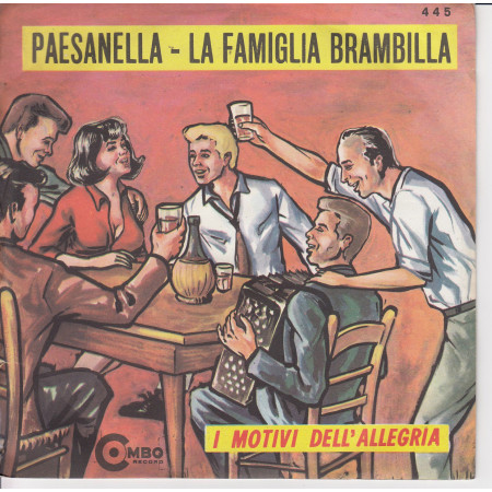 A Valle / R Banbera Vinile 45 Paesanella I Motivi dell'Allegrania Nuovo