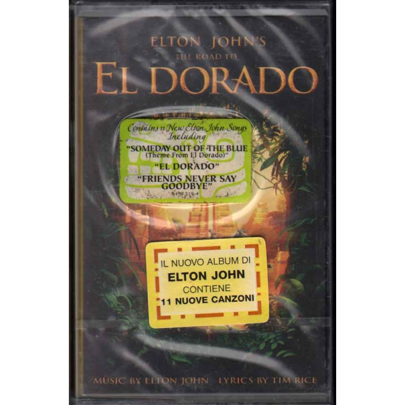 Elton John , Rice MC7 The Road To El Dorado Nuova Sigillata 0600445021945 Elton John , Rice MC7 The Road To El Dorado Nuova Sigillata 0600445021945