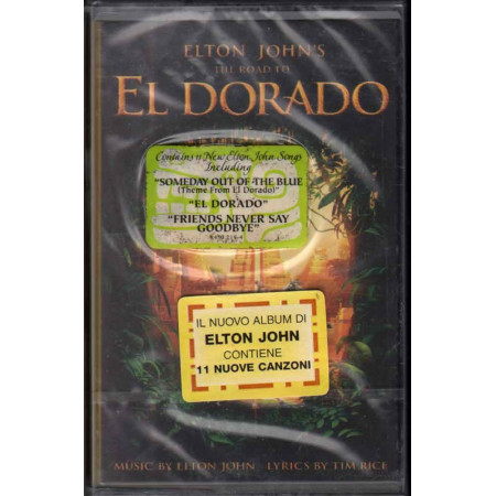 Elton John , Rice ‎MC7‎ The Road To El Dorado Nuova Sigillata 0600445021945