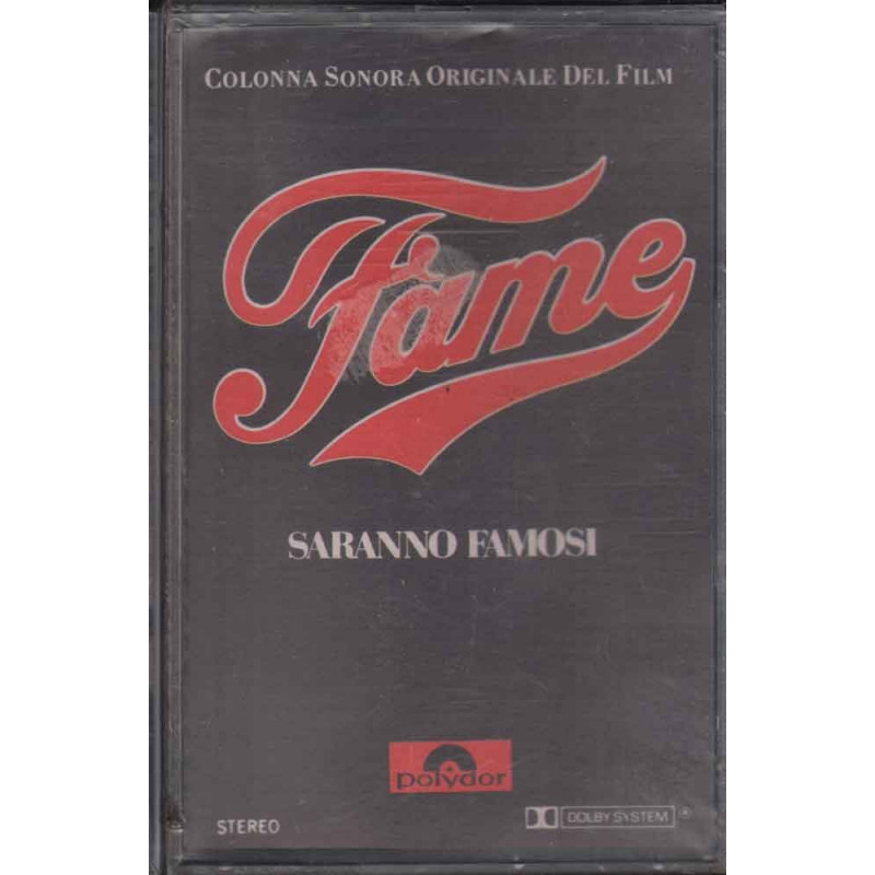 AA.VV MC7 Fame - OST From The Motion Picture Nuova Sigillata 0042232162651 AA.VV MC7 Fame - OST From The Motion Picture Nuova Sigillata 0042232162651