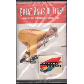 AA.VV MC7 Great Balls Of Fire OST Nuova Sigillata 0042283951648 AA.VV MC7 Great Balls Of Fire OST Nuova Sigillata 0042283951648