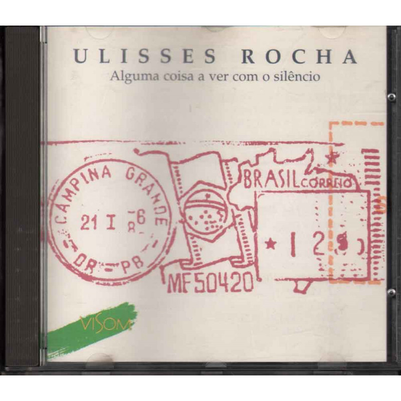 Ulisses Rocha CD Alguma Coisa A Ver Com O Silencio / VISOM VIS 5010-2 Ulisses Rocha CD Alguma Coisa A Ver Com O Silencio / VISOM VIS 5010-2