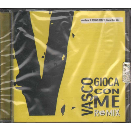 Vasco Rossi ‎CD EP Gioca Con Me (Remix)  Sigillato 5099923531826