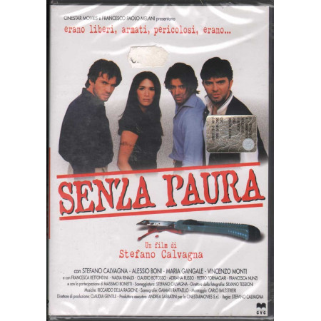 Senza Paura DVD Alessio Boni / Francesca Rettondini Sigillato 8024607005048