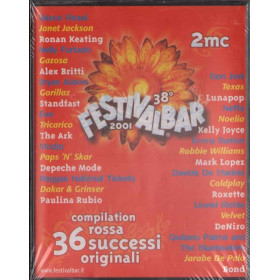 38° Festivalbar 2001 2x MC7 Compilation Rossa Nuova Sigillata 0731455671346 38° Festivalbar 2001 MC7 Compilation Rossa Nuova Sigillata 0731455671346