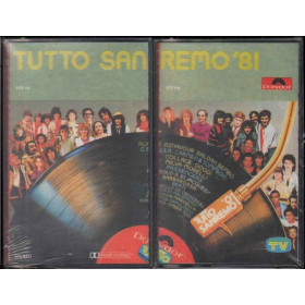 AA.VV. 2x MC7 Tutto Sanremo '81 / Polydor 3172 113  Sigillata AA.VV 2x MC7 Tutto Sanremo '81 Nuova Sigillata Polydor 3172 113