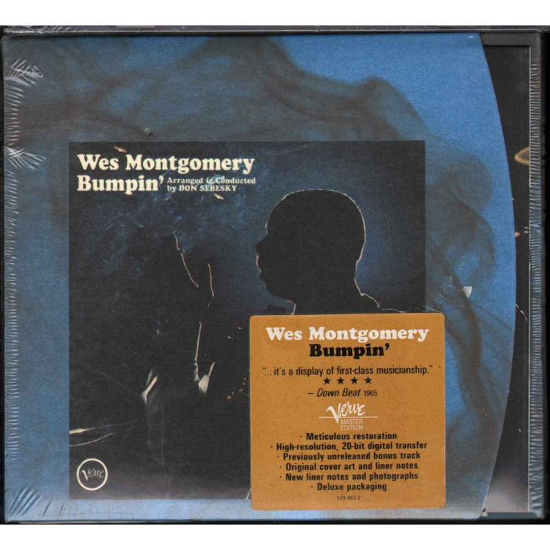 Wes Montgomery CD Bumpin' Digipack Nuovo Sigillato 0731453906228 Wes Montgomery CD Bumpin' Digipack Nuovo Sigillato 0731453906228