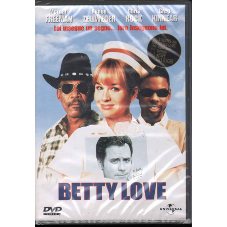 Betty Love DVD Morgan Freeman / Renee Zellweger Sigillato 0044007859926