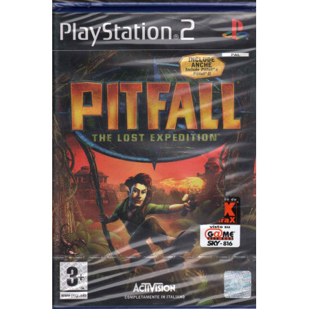 Pitfall: The Lost Expedition / Halifax Playstation 2 PS2 Sigillato 5030917021282