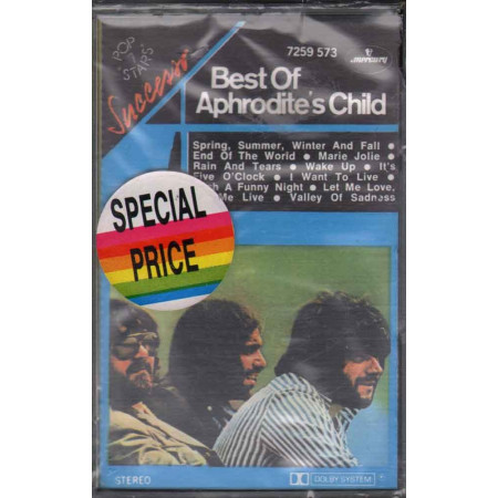 Best Of Aphrodite's Child ‎MC7 Sigillata / Sealed Mercury 0042272595730