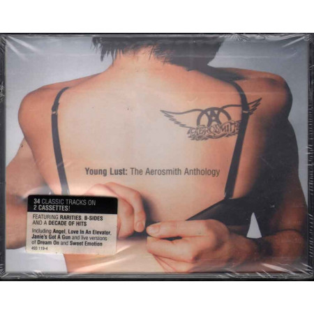 Aerosmith 2 MC7 Young Lust The Aerosmith Anthology / Geffen ‎493 119-4 Sigillata