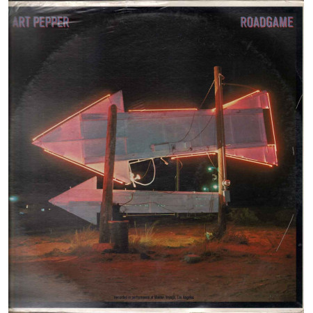 Art Pepper ‎‎‎‎Lp Vinile Roadgame / Galaxy ‎NM 3000 Sigillato