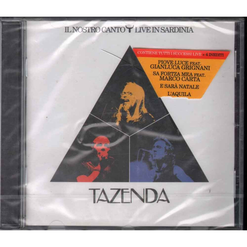 Tazenda CD Il Nostro Canto Live In Sardinia Nuovo Sigillato 0602527071411 Tazenda CD Il Nostro Canto Live In Sardinia Nuovo Sigillato 0602527071411