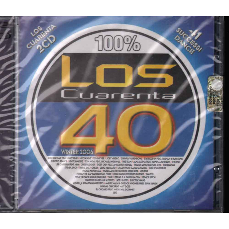 AA.VV. 2 CD Los Cuarenta Winter 2006 / S.A.I.F.A.M. 8032484012554 AA.VV. 2 CD Los Cuarenta Winter 2006 / S.A.I.F.A.M. 8032484012554