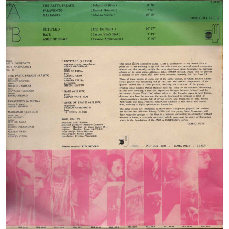 AA.VV. Lp Vinile Jazz A Confronto 17 - Jac's Anthology / Horo Records