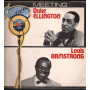 Duke Ellington - Louis Armstrong Lp Vinile Meeting / Roulette ‎Orizzonte Nuovo