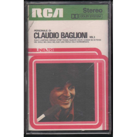Claudio Baglioni MC7 ‎Personale Di Vol. 3 / Nuova ‎Sigillata / RCA - NK 33067