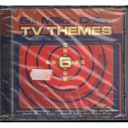 The John Gregory Orchestra CD Six Million Dollar TV Themes OST Soundtrack Sigillato 0731454425827