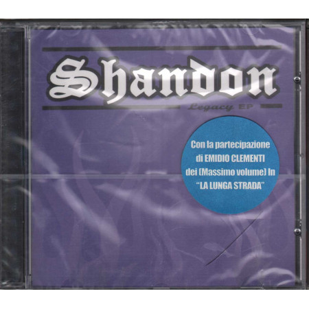 Shandon ‎Cd'S Singolo Legacy EP / Ammonia Sigillato 5033197198934