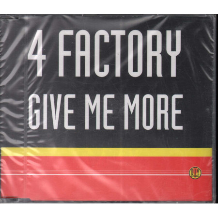 4 Factory ‎‎‎Cd'S Singolo Give Me More / Do It Yourself ‎Sigillato 3259130021028