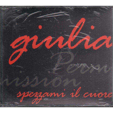 Giulia Cd'S Singolo Permission Spezzami Il Cuore / Sugar Sigillato 3259130043648