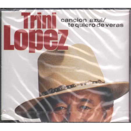 Trini Lopez ‎Cd'S Singolo Cancion Azul Te Quiero De Veras / Panarecord Sigillato