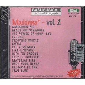 Basi Musicali CD Madonna Vol 2 / Nuova Carish Sigillato 9788882916718 Basi Musicali CD Madonna Vol.2 Nuovo Sigillato 9788882916718
