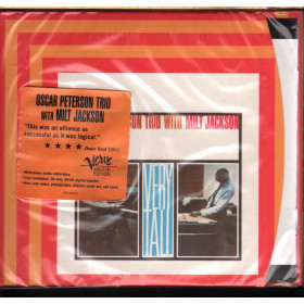The Oscar Peterson Trio With Milt Jackson CD Very Tall / Verve Sigillato The Oscar Peterson TrioWith Milt Jackson CD Very Tall Sigillato 0731455983029