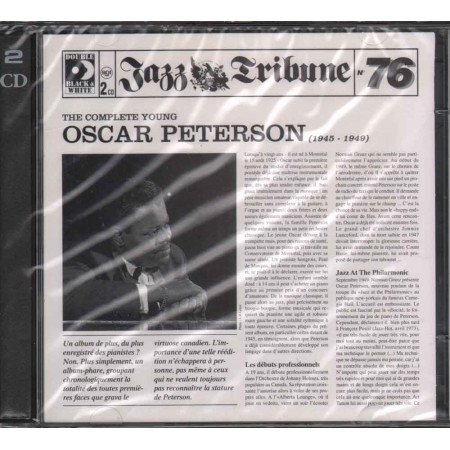 Oscar Peterson 2 CD The Complete Young (1945 - 1949) Sigillato 0743212261226