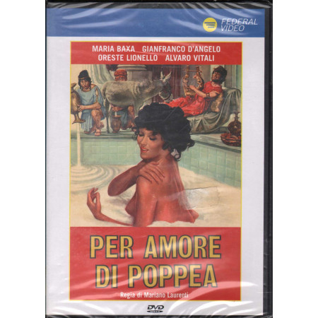 Per Amore Di Poppea DVD Alvaro Vitali / Gianfranco D'Angelo Sigillato 8009833274819