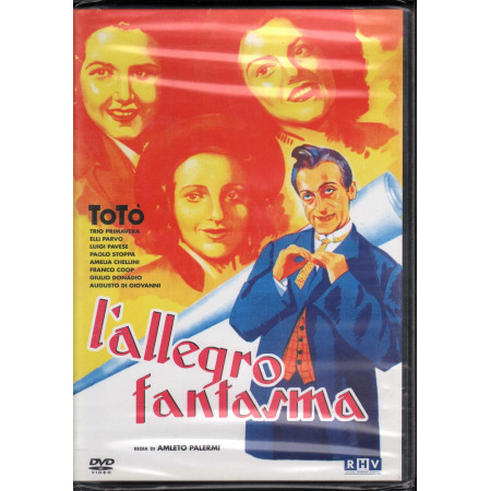 Toto' L'Allegro Fantasma DVD Toto' / Paolo Stoppa RHV  Ripley'S Sigillato