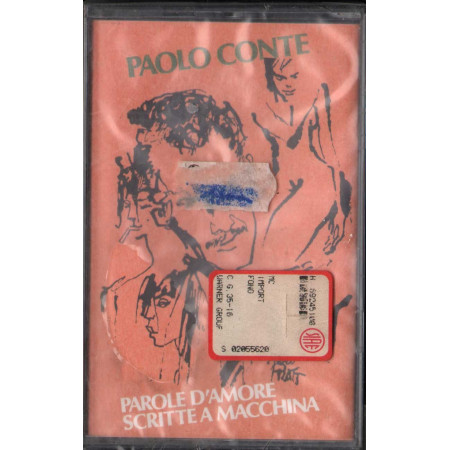 Paolo Conte MC7 Parole D'Amore Scritte A Macchina / CGD Sigillata 0090317277844