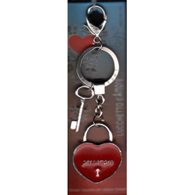 Lucchetto D'Amore Per Sempre - Portachiavi - Regalandia Nuovo 8034028582646 Lucchetto D'Amore Per Sempre - Portachiavi - Regalandia Nuovo 8034028582646