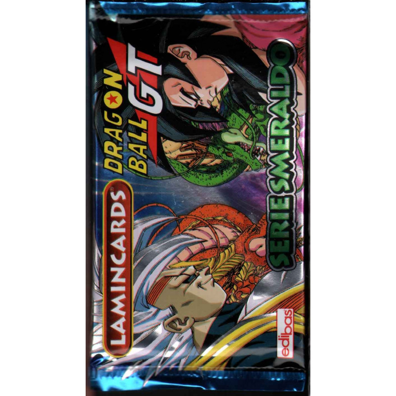 Dragon Ball GT - Serie Smeraldo Lamincards Sigillata 1 Bustina 5 Figurine