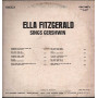 Ella Fitzgerald ‎‎‎Lp Vinile Sings Gershwin / Variety  Nuovo