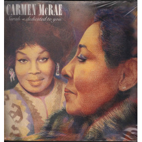 Carmen McRae Lp Vinile Sarah, Dedicated To You / Novus – PL90546 Sigillato Carmen McRae Lp Vinile Sarah, Dedicated To You / Novus Sigillato 0035629054615