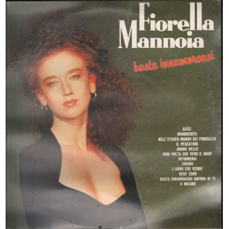 Fiorella Mannoia Lp Vinile Basta Innamorarsi / Ricordi Sigillato