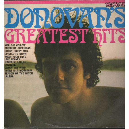 Donovan Lp Vinile Donovan's Greatest Hits / Embassy Italia Nuovo