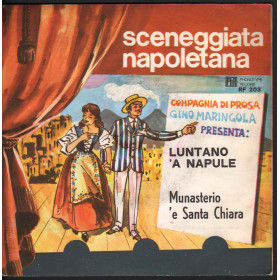 Gino Maringola ‎‎Vinile 7" Luntano 'A Napule / Munastero 'e Santa Chiara Nuovo