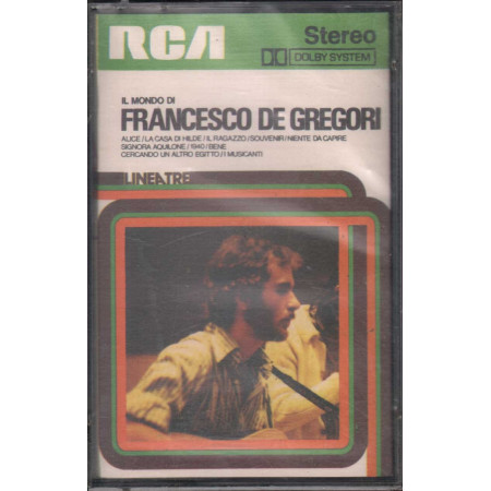 Francesco De Gregori MC7 Il Mondo Di / Linea tre - RCA ‎Sigillata NK 33007