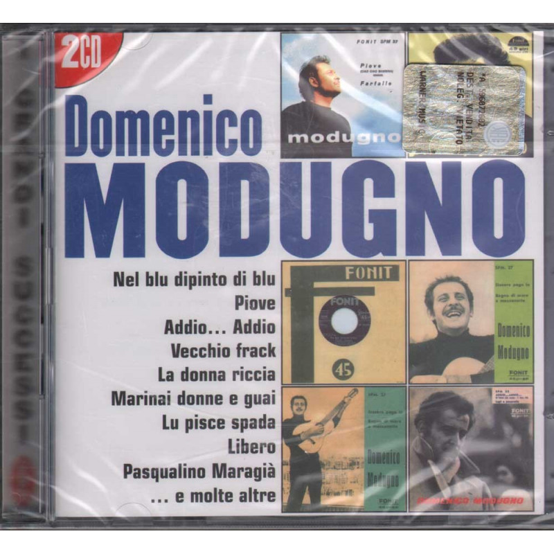 Domenico Modugno 2 CD I Grandi Successi / Rhino Sigillato 5051865189855 Domenico Modugno 2 CD I Grandi Successi / Rhino Sigillato 5051865189855