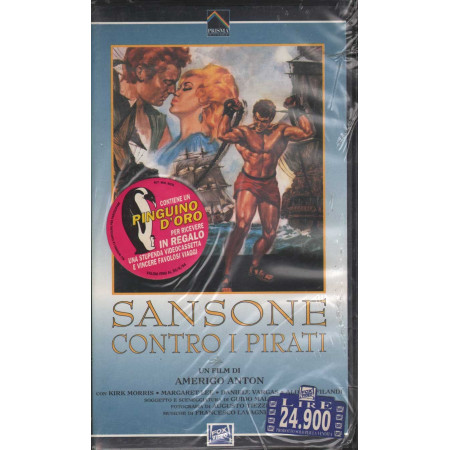 Sansone Contro I Pirati VHS Kirk Morris Nuovo Sigillato 8010312987151