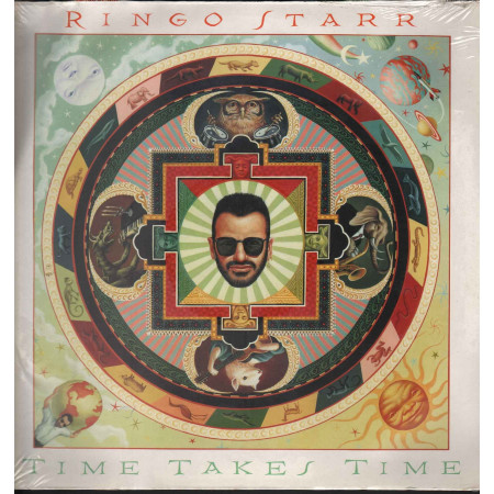 Ringo Starr Lp Vinile Time Takes Time / Private Music ‎212 902 Sigillato 