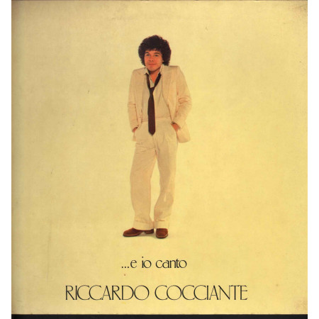 Riccardo Cocciante ‎‎‎‎‎‎Lp Vinile E Io Canto / RCA PL 31421 Gatefold Nuovo