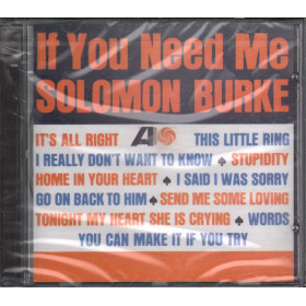 Solomon Burke CD If You Need Me / Sequel Records Sigillato 5023224086020 Solomon Burke CD If You Need Me / Sequel Records Sigillato 5023224086020