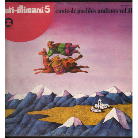 Inti-Illimani ‎Lp Vinile Inti-Illimani 5 Canto De Pueblos Andinos Vol. II Nuovo